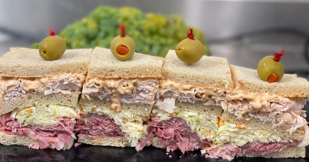 Moish and itzy catering menu